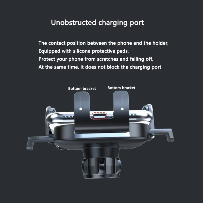 360 ° rotation Car Dashboard Phone Holder Adjustable in Vertical and Horizontal Directions Provides High Stability and Strong
