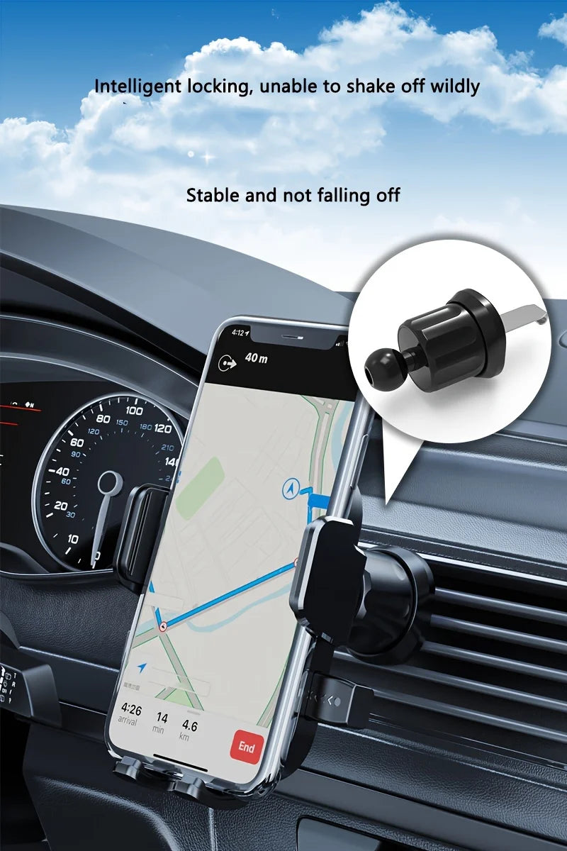 360 ° rotation Car Dashboard Phone Holder Adjustable in Vertical and Horizontal Directions Provides High Stability and Strong