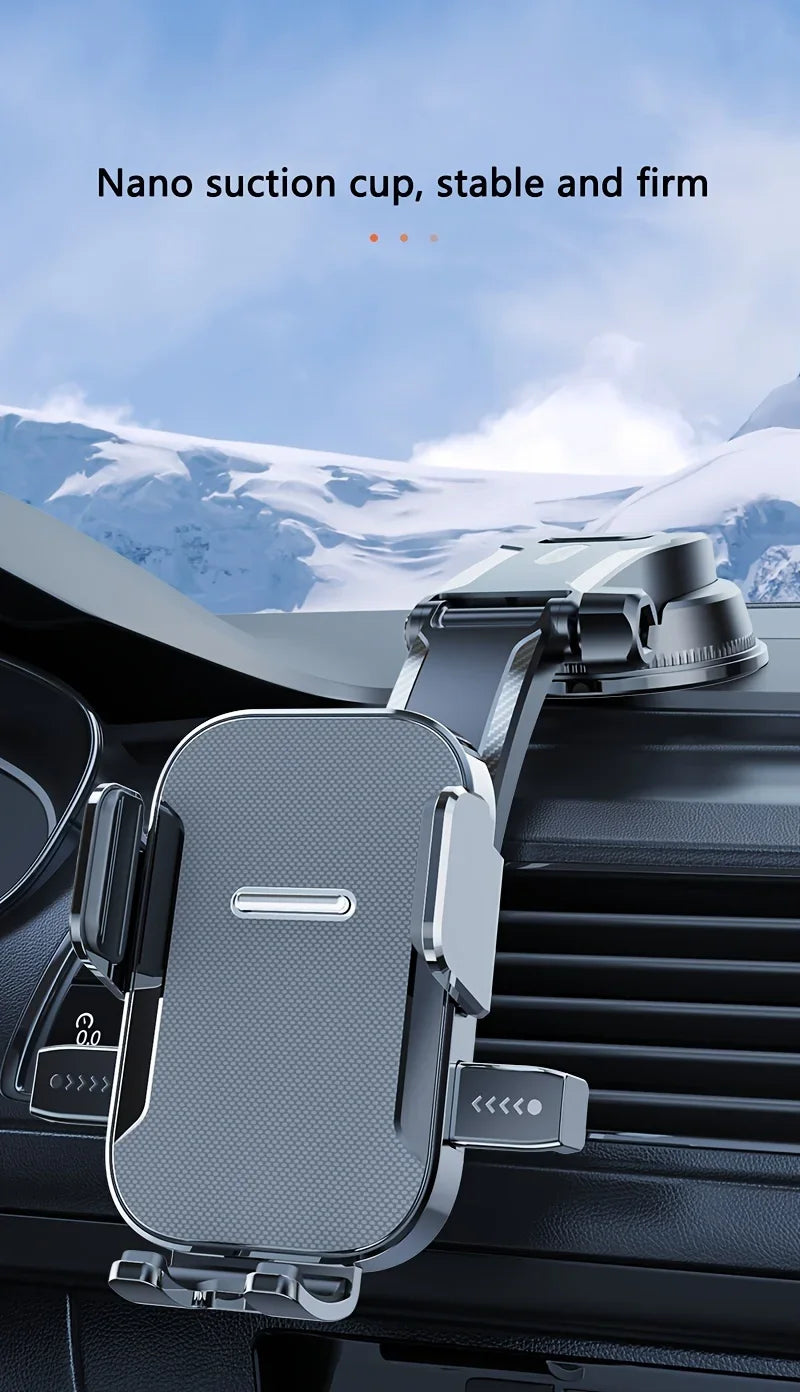 360 ° rotation Car Dashboard Phone Holder Adjustable in Vertical and Horizontal Directions Provides High Stability and Strong