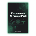 E-commerce AI Prompt Pack digital product cover